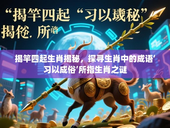 揭竿四起生肖揭秘，探寻生肖中的成语‘习以成俗’所指生肖之谜