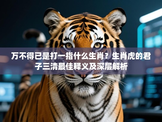 万不得已是打一指什么生肖?生肖虎的君子三清最佳释义及深层解析 万不得已是打一指什么生肖?生肖虎的君子三清最佳释义及深层解析