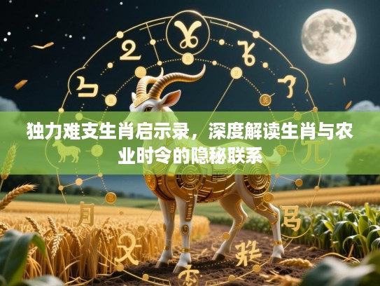 独力难支生肖启示录，深度解读生肖与农业时令的隐秘联系