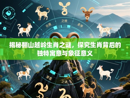 揭秘翻山越岭生肖之谜，探究生肖背后的独特寓意与象征意义