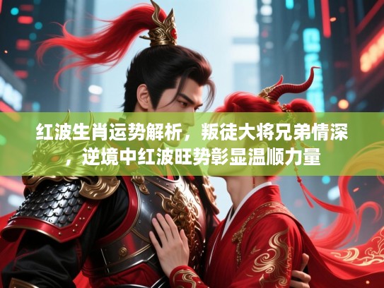 红波生肖运势解析，叛徒大将兄弟情深，逆境中红波旺势彰显温顺力量