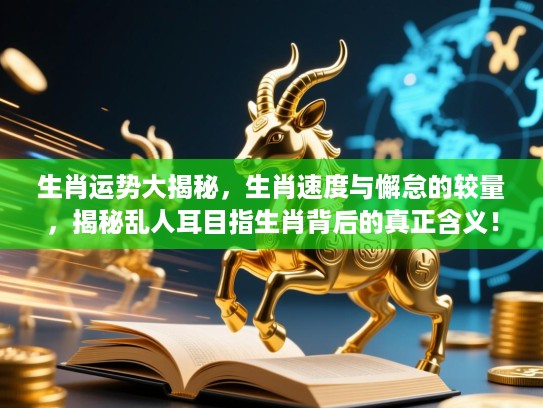 生肖运势大揭秘，生肖速度与懈怠的较量，揭秘乱人耳目指生肖背后的真正含义！