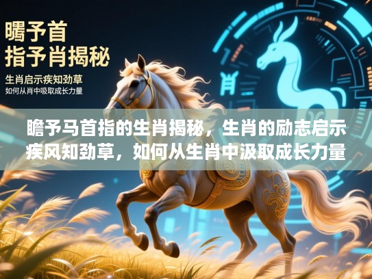 瞻予马首指的生肖揭秘，生肖的励志启示疾风知劲草，如何从生肖中汲取成长力量