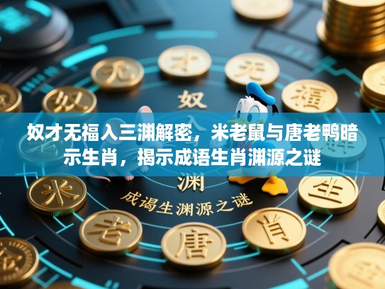 奴才无福入三渊解密，米老鼠与唐老鸭暗示生肖，揭示成语生肖渊源之谜