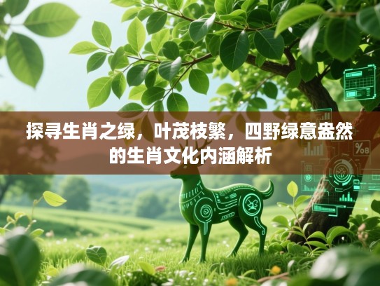 探寻生肖之绿，叶茂枝繁，四野绿意盎然的生肖文化内涵解析
