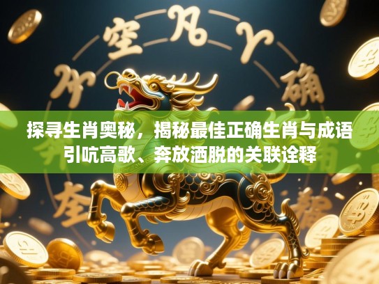 探寻生肖奥秘，揭秘最佳正确生肖与成语引吭高歌、奔放洒脱的关联诠释
