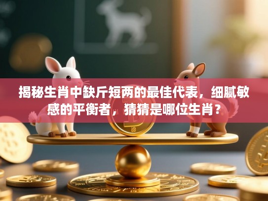 揭秘生肖中缺斤短两的最佳代表，细腻敏感的平衡者，猜猜是哪位生肖？