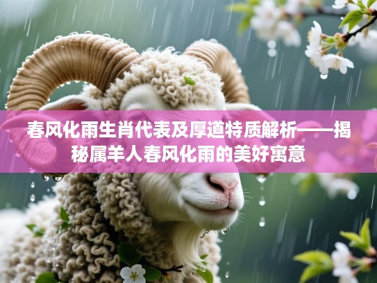 春风化雨生肖代表及厚道特质解析——揭秘属羊人春风化雨的美好寓意