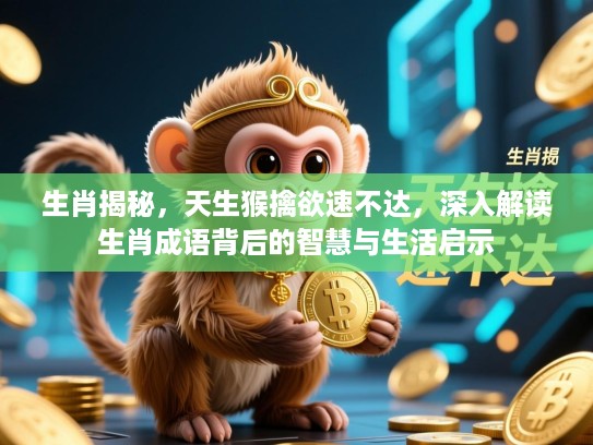 生肖揭秘，天生猴擒欲速不达，深入解读生肖成语背后的智慧与生活启示