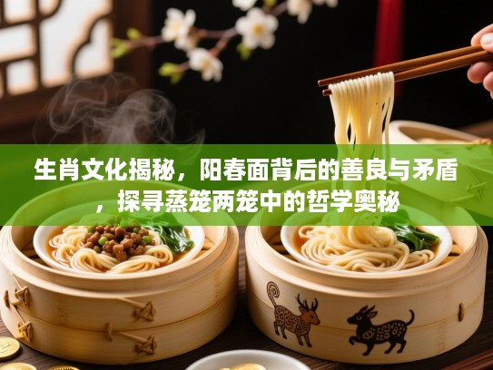 生肖文化揭秘，阳春面背后的善良与矛盾，探寻蒸笼两笼中的哲学奥秘