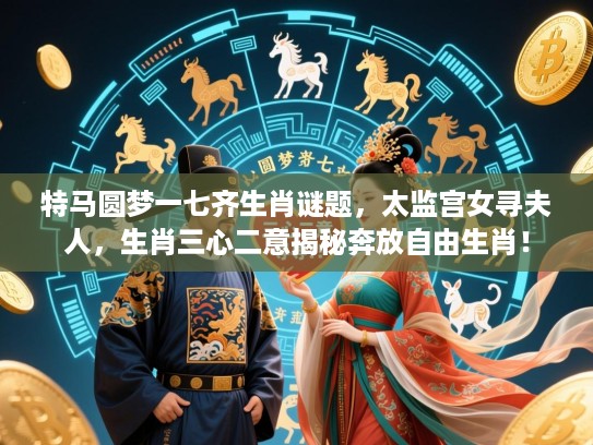特马圆梦一七齐生肖谜题，太监宫女寻夫人，生肖三心二意揭秘奔放自由生肖！