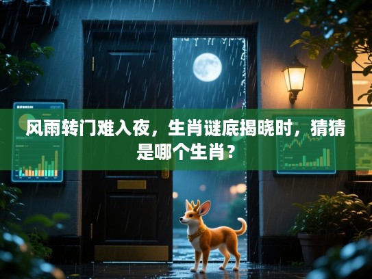 风雨转门难入夜，生肖谜底揭晓时，猜猜是哪个生肖？