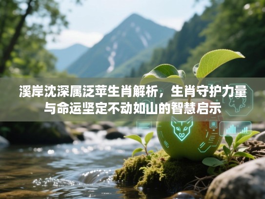 溪岸沈深属泛苹生肖解析，生肖守护力量与命运坚定不动如山的智慧启示