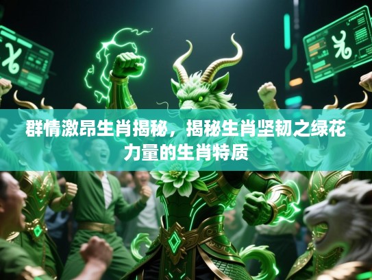 群情激昂生肖揭秘，揭秘生肖坚韧之绿花力量的生肖特质