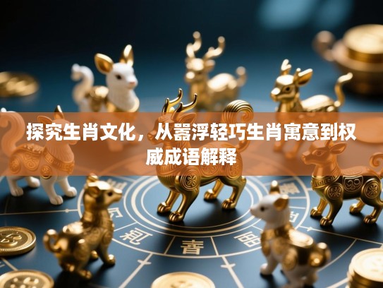 探究生肖文化,从嚣浮轻巧生肖寓意到权威成语解释 探究生肖文化,从嚣浮轻巧生肖寓意到权威成语解释