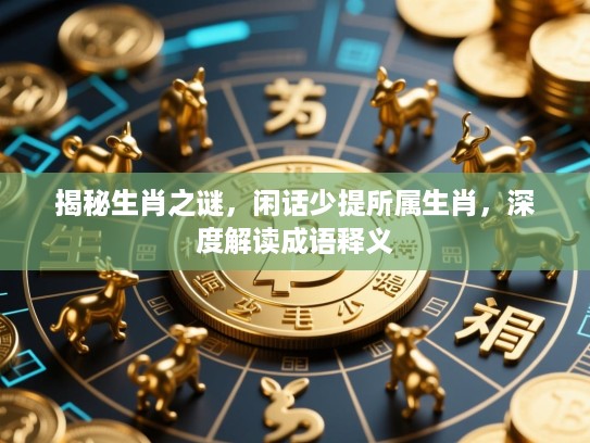 揭秘生肖之谜，闲话少提所属生肖，深度解读成语释义