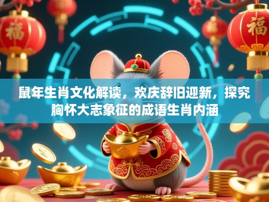 鼠年生肖文化解读，欢庆辞旧迎新，探究胸怀大志象征的成语生肖内涵