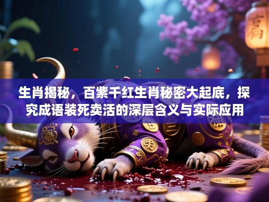 生肖揭秘，百紫千红生肖秘密大起底，探究成语装死卖活的深层含义与实际应用