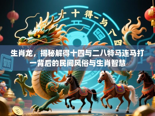 生肖龙，揭秘解得十四与二八特马连马打一背后的民间风俗与生肖智慧