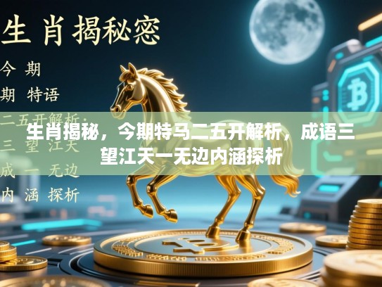 生肖揭秘，今期特马二五开解析，成语三望江天一无边内涵探析