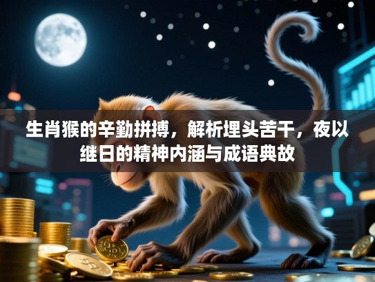 生肖猴的辛勤拼搏，解析埋头苦干，夜以继日的精神内涵与成语典故