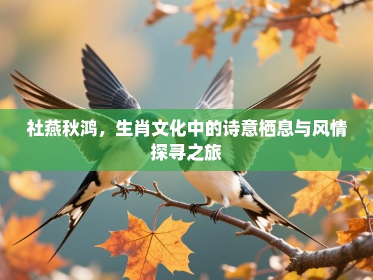 社燕秋鸿,生肖文化中的诗意栖息与风情探寻之旅 社燕秋鸿,生肖文化中的诗意栖息与风情探寻之旅