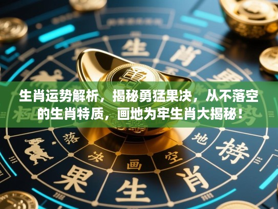 生肖运势解析,揭秘勇猛果决,从不落空的生肖特质,画地为牢生肖大揭秘! 生肖运势解析,揭秘勇猛果决,从不落空的生肖特质,画地为牢生肖大揭秘!