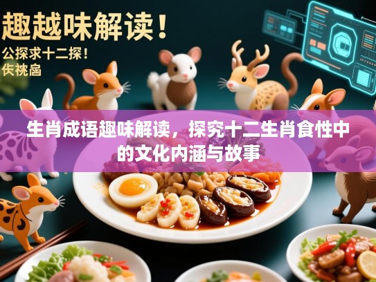 生肖成语趣味解读，探究十二生肖食性中的文化内涵与故事
