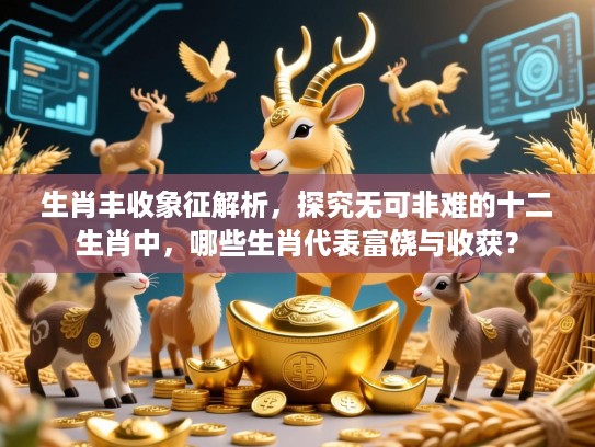 生肖丰收象征解析，探究无可非难的十二生肖中，哪些生肖代表富饶与收获？