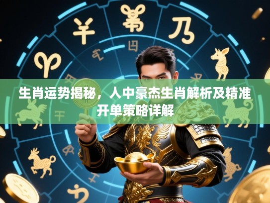 生肖运势揭秘，人中豪杰生肖解析及精准开单策略详解