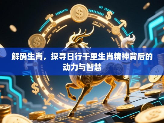 解码生肖，探寻日行千里生肖精神背后的动力与智慧