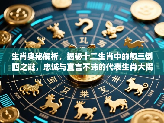 生肖奥秘解析,揭秘十二生肖中的颠三倒四之谜,忠诚与直言不讳的代表生肖大揭秘 生肖奥秘解析,揭秘十二生肖中的颠三倒四之谜,忠诚与直言不讳的代表生肖大揭秘