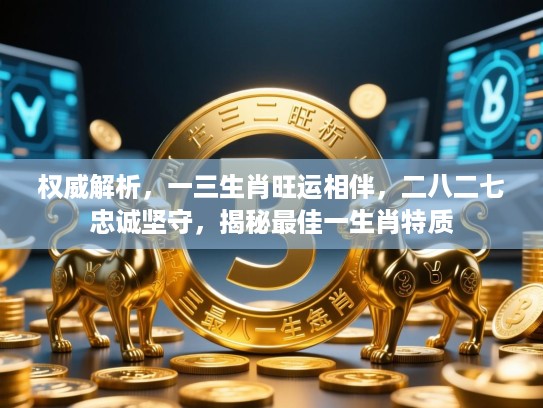 权威解析，一三生肖旺运相伴，二八二七忠诚坚守，揭秘最佳一生肖特质