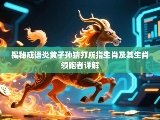 揭秘成语炎黄子孙猜打所指生肖及其生肖领跑者详解 揭秘成语炎黄子孙猜打所指生肖及其生肖领跑者详解