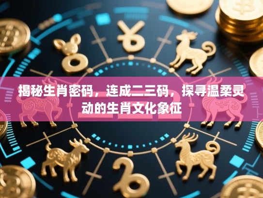 揭秘生肖密码，连成二三码，探寻温柔灵动的生肖文化象征
