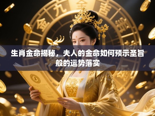 生肖金命揭秘，夫人的金命如何预示圣旨般的运势落实