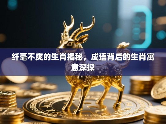 纤毫不爽的生肖揭秘，成语背后的生肖寓意深探