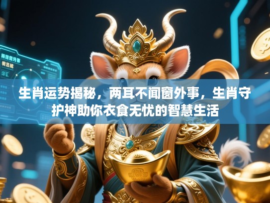 生肖运势揭秘,两耳不闻窗外事,生肖守护神助你衣食无忧的智慧生活 生肖运势揭秘,两耳不闻窗外事,生肖守护神助你衣食无忧的智慧生活