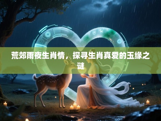 荒郊雨夜生肖情,探寻生肖真爱的玉缘之谜 荒郊雨夜生肖情,探寻生肖真爱的玉缘之谜