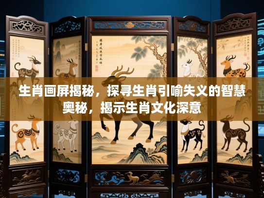 生肖画屏揭秘，探寻生肖引喻失义的智慧奥秘，揭示生肖文化深意