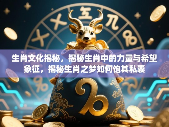 生肖文化揭秘,揭秘生肖中的力量与希望象征,揭秘生肖之梦如何饱其私囊 生肖文化揭秘,揭秘生肖中的力量与希望象征,揭秘生肖之梦如何饱其私囊