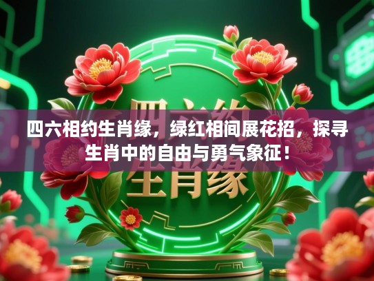 四六相约生肖缘，绿红相间展花招，探寻生肖中的自由与勇气象征！