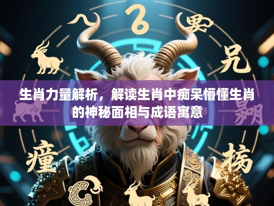 生肖力量解析，解读生肖中痴呆懵懂生肖的神秘面相与成语寓意