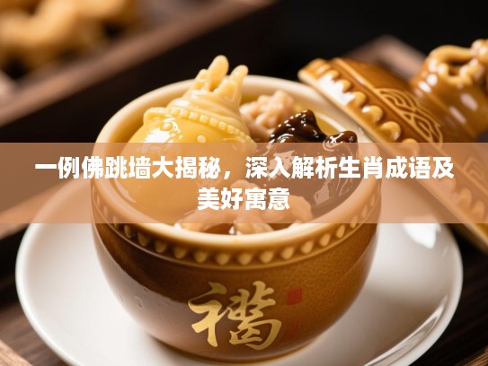 一例佛跳墙大揭秘，深入解析生肖成语及美好寓意