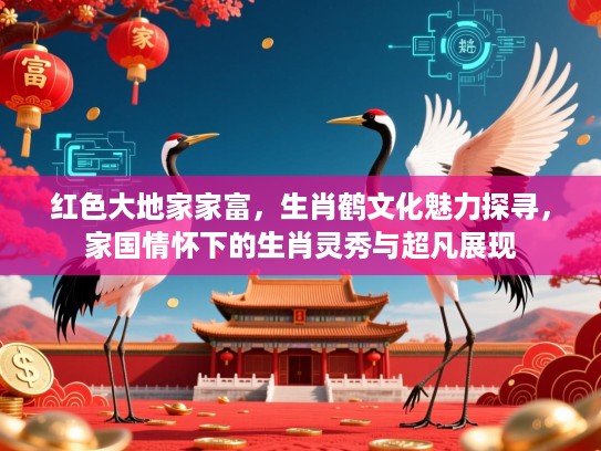 红色大地家家富，生肖鹤文化魅力探寻，家国情怀下的生肖灵秀与超凡展现