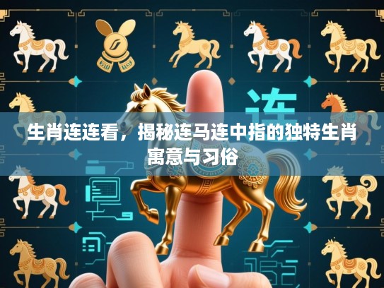 生肖连连看，揭秘连马连中指的独特生肖寓意与习俗