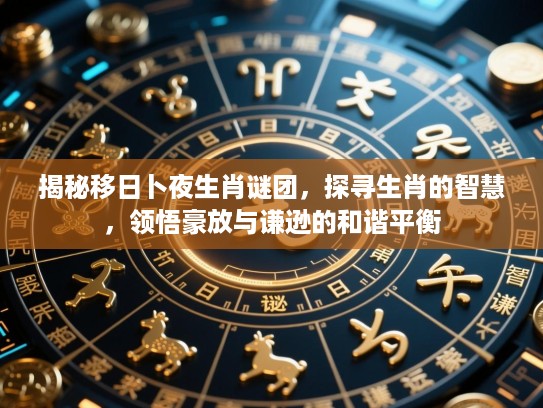 揭秘移日卜夜生肖谜团，探寻生肖的智慧，领悟豪放与谦逊的和谐平衡