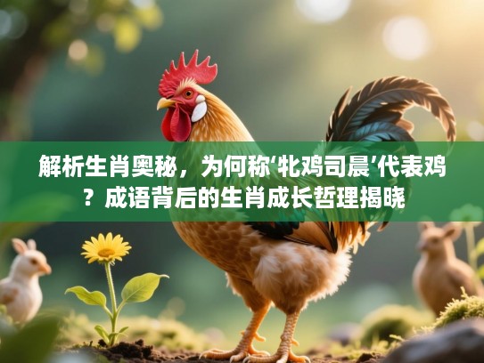 解析生肖奥秘,为何称‘牝鸡司晨’代表鸡?成语背后的生肖成长哲理揭晓 解析生肖奥秘,为何称‘牝鸡司晨’代表鸡?成语背后的生肖成长哲理揭晓