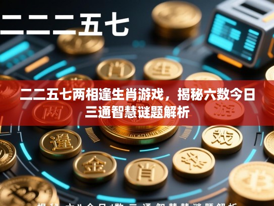 二二五七两相逢生肖游戏，揭秘六数今日三通智慧谜题解析