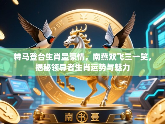 特马登台生肖显豪情，南燕双飞三一笑，揭秘领导者生肖运势与魅力
